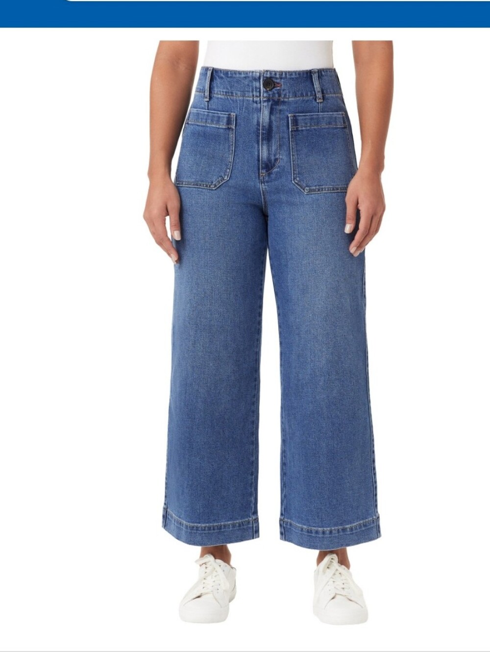 (6) Scotch & Soda Ladies High-Rise Wide Leg Jeans